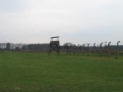 Wachttoren in Birkenau